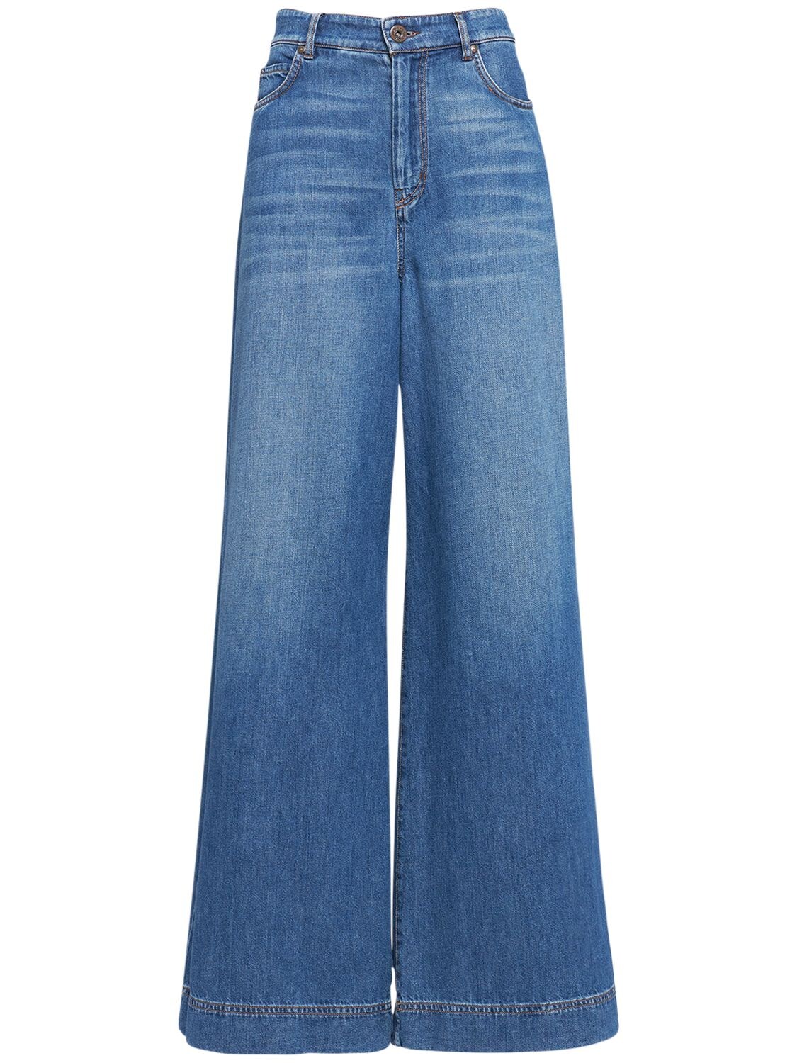 Weekend Max Mara - Vega wide leg denim jeans - Denim | Luisaviaroma