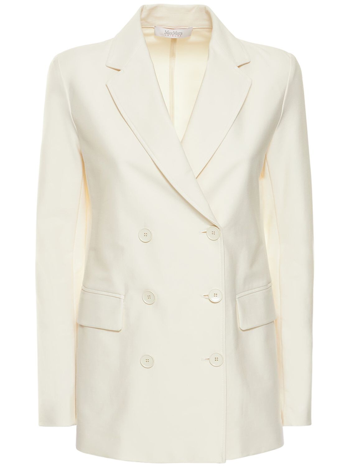 MAX MARA ORNELLA COTTON JERSEY JACKET