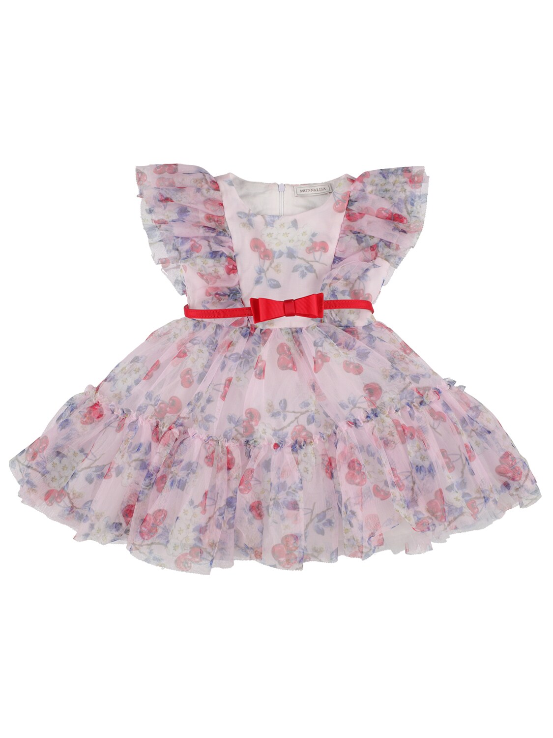 Cherry Printed Tulle Dress – KIDS-GIRLS > CLOTHING > DRESSES