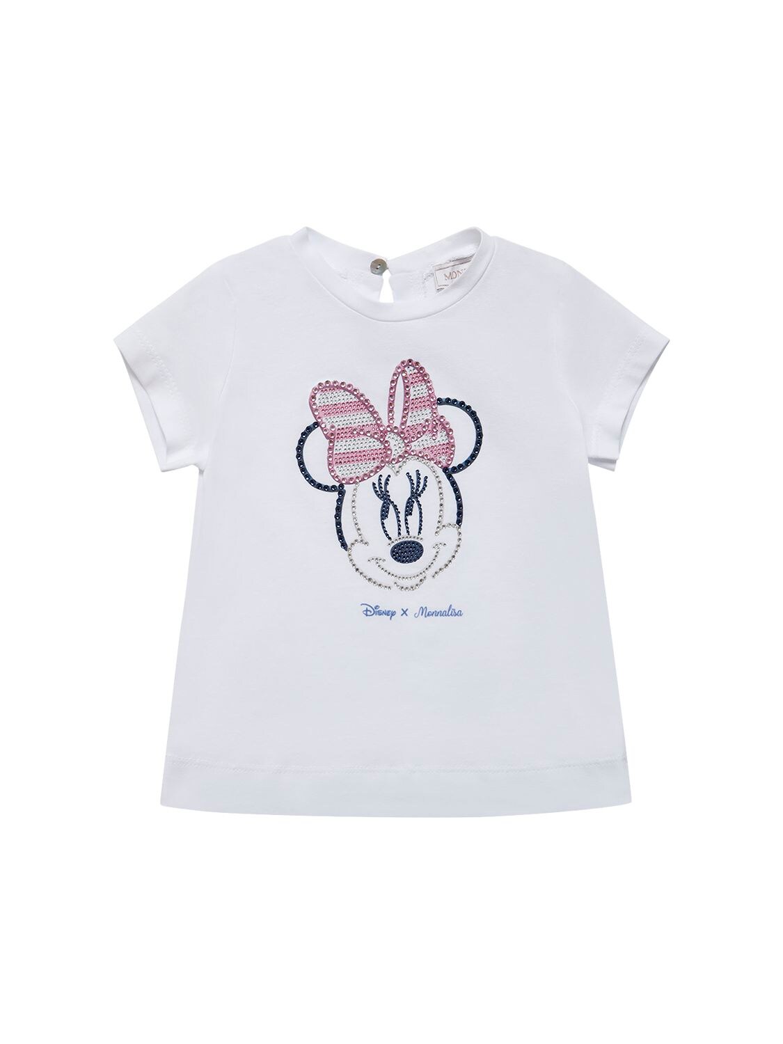 Minnie Embellished Jersey T-shirt – KIDS-GIRLS > CLOTHING > T-SHIRTS & TANKS