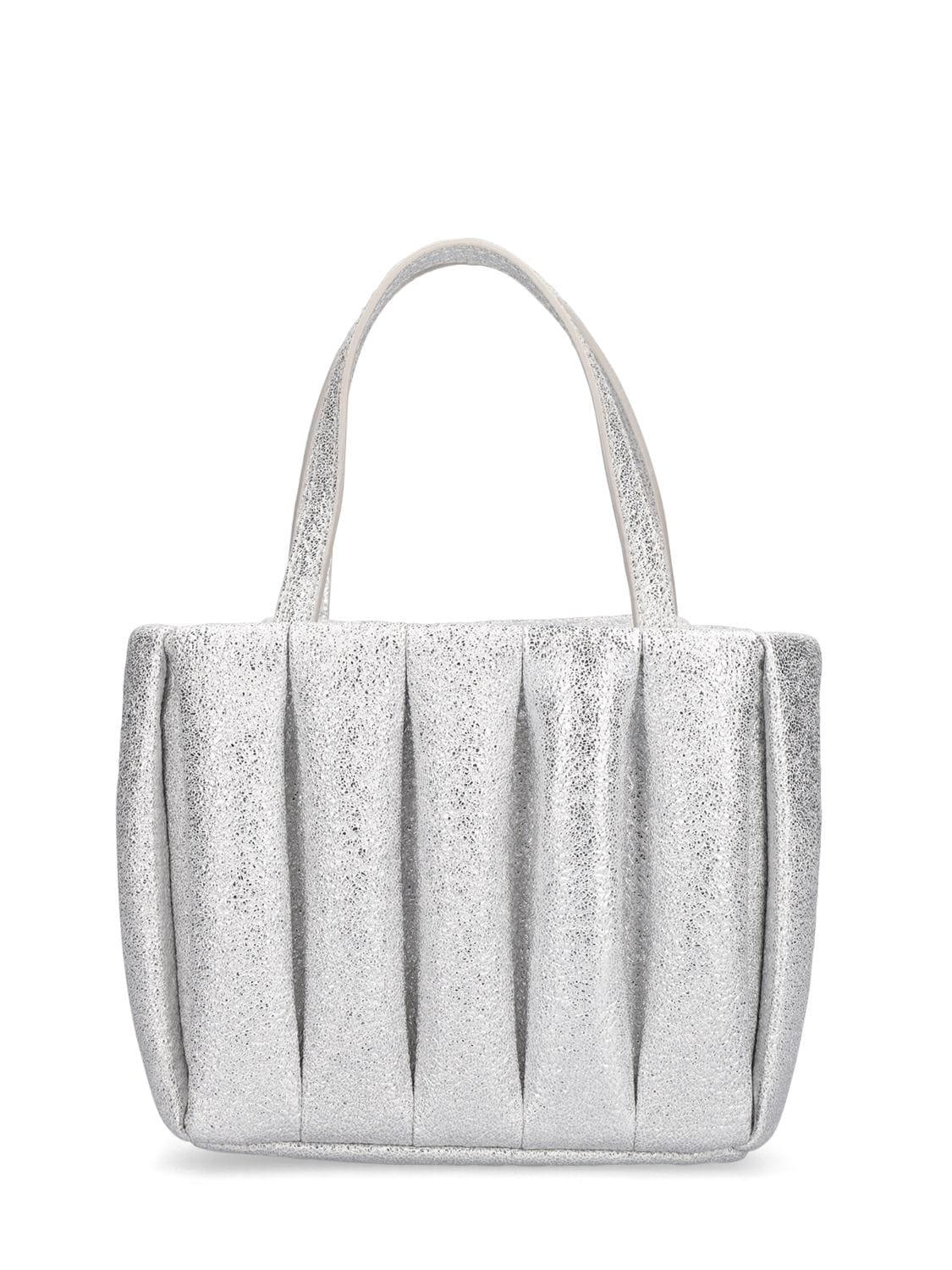 Aria Laminated Top Handle Bag