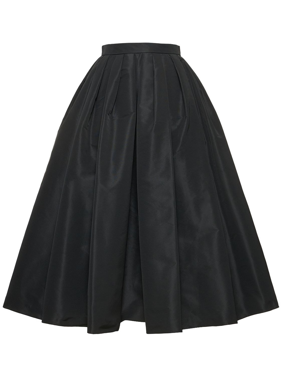 ALEXANDER MCQUEEN POLYFAILLE MIDI SKIRT