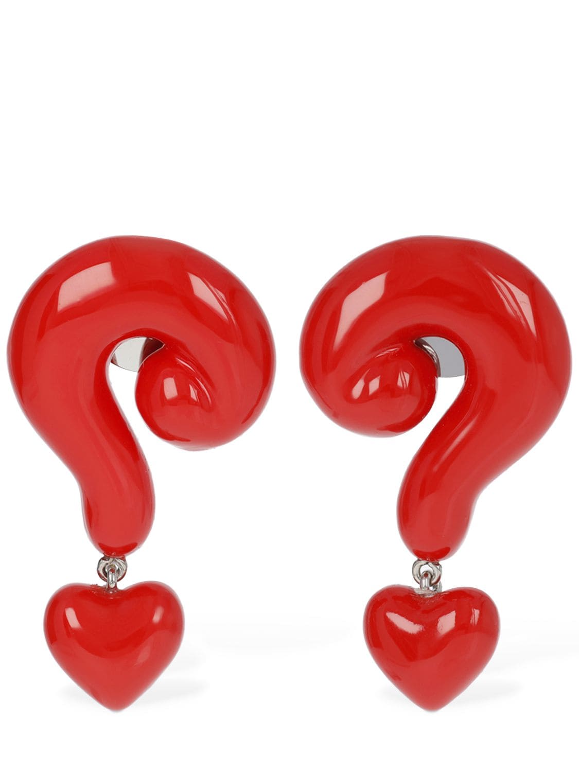 Inflatable Question Mark Earrings