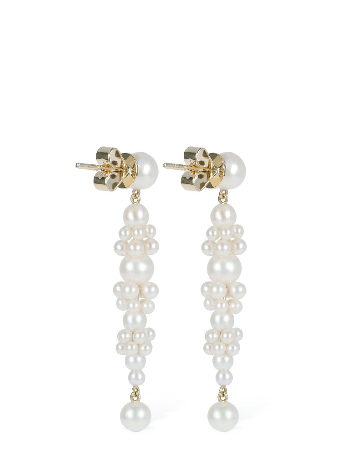 Shop Sophie Bille Brahe Grand Escalier De La Reine Pearl Earring