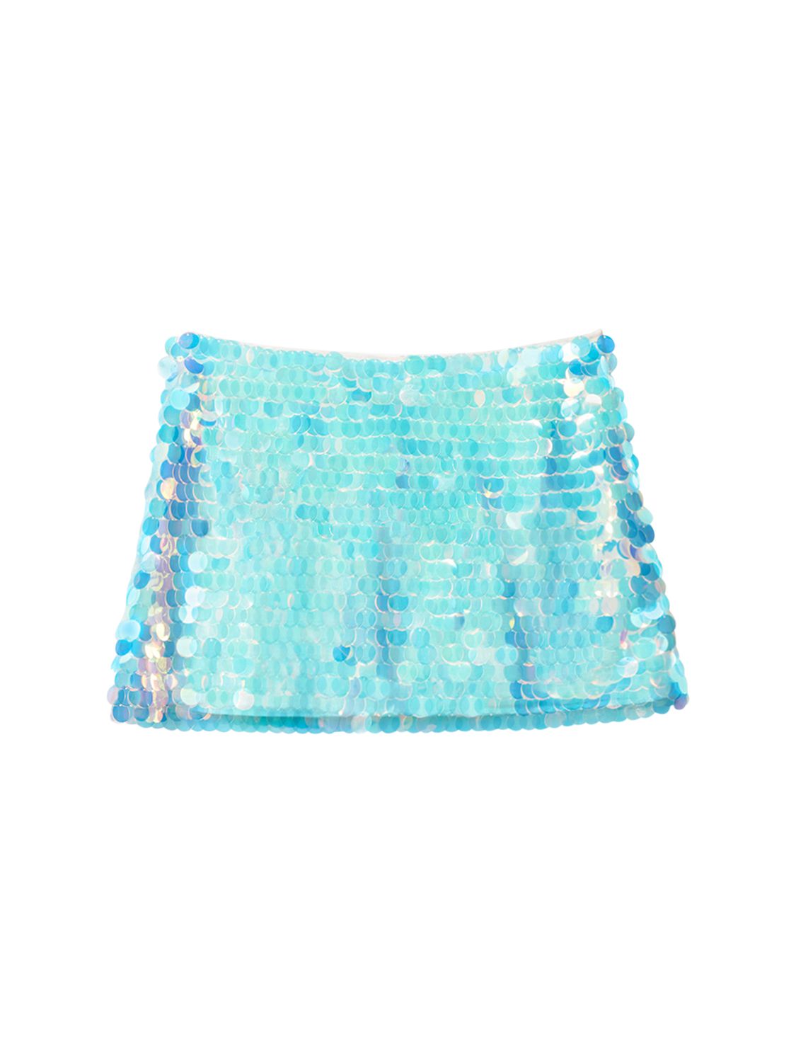 Nina Ricci Sequined Mini Skirt In Iridescent