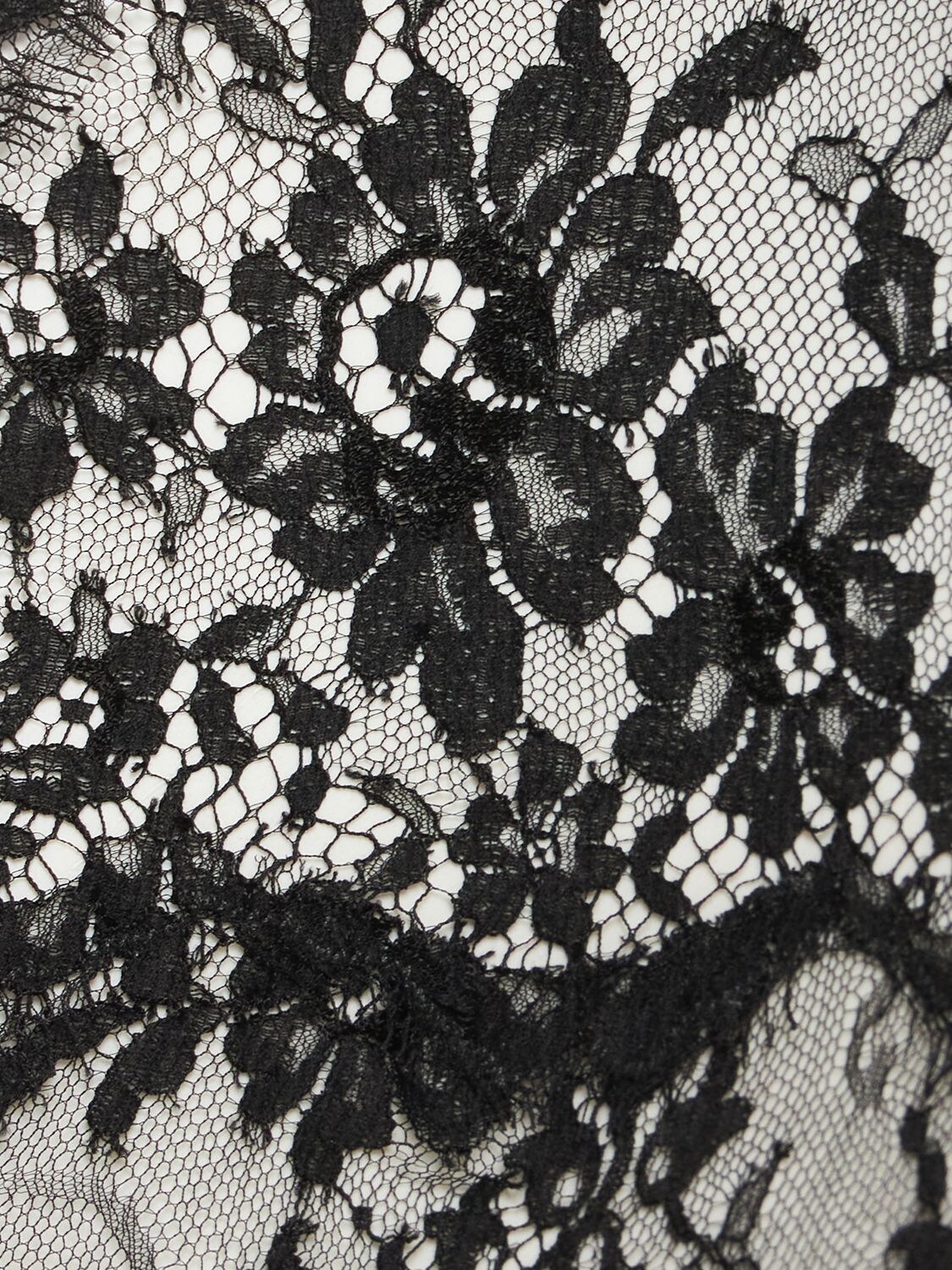 Dolce & Gabbana Floral Lace Briefs In Black