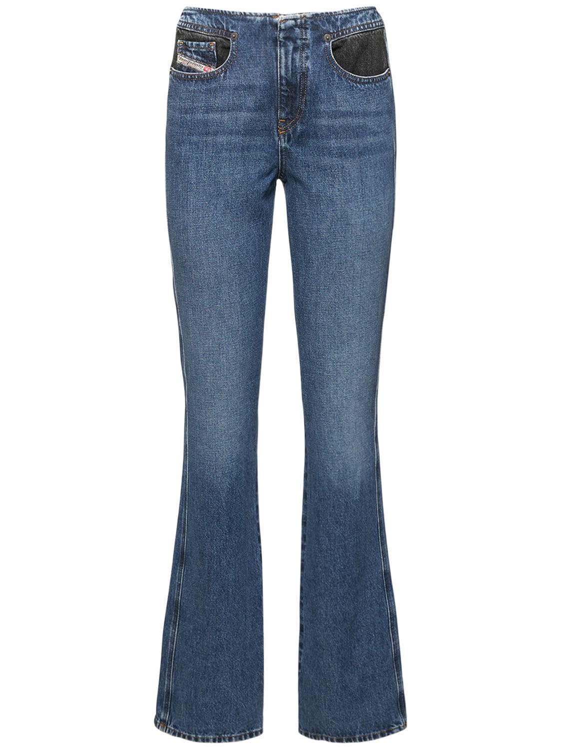 DIESEL D-escription High Rise Straight Jeans