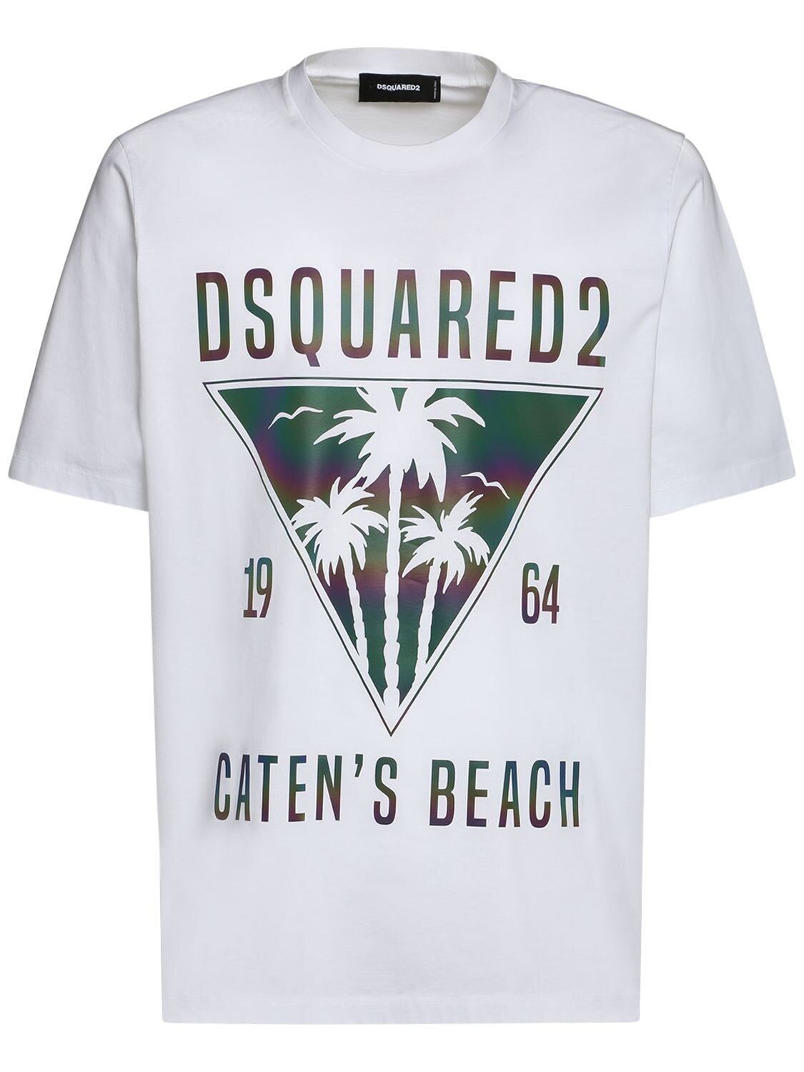 Beach Cotton Jersey T-shirt – MEN > CLOTHING > T-SHIRTS