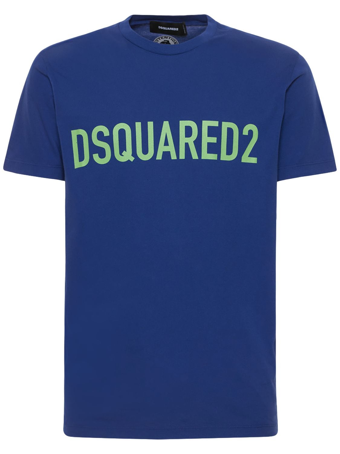 Dsquared2 Cool Logo Cotton Jersey T-shirt In Navy
