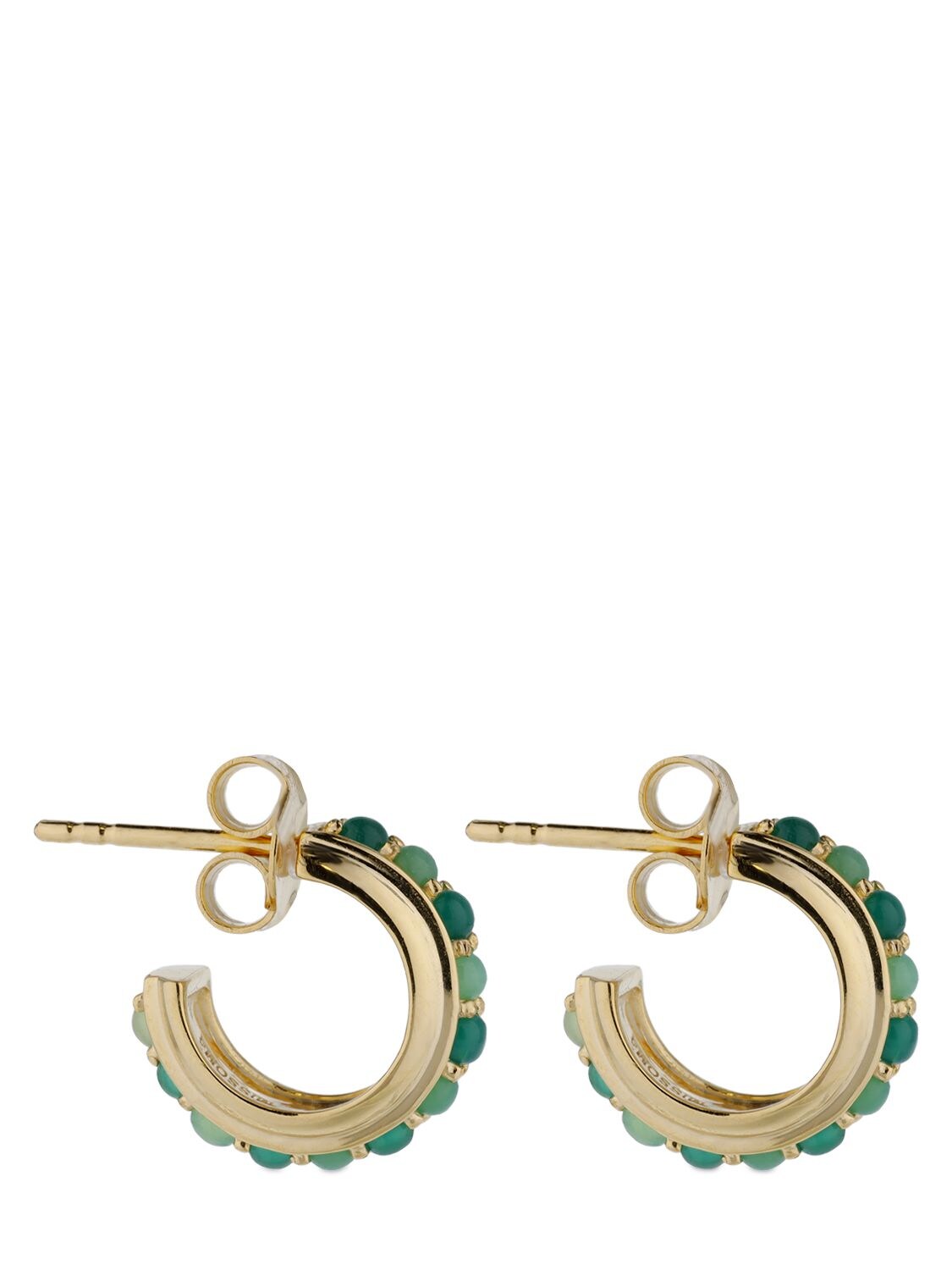 Gold Hoop Earrings - Rox Small