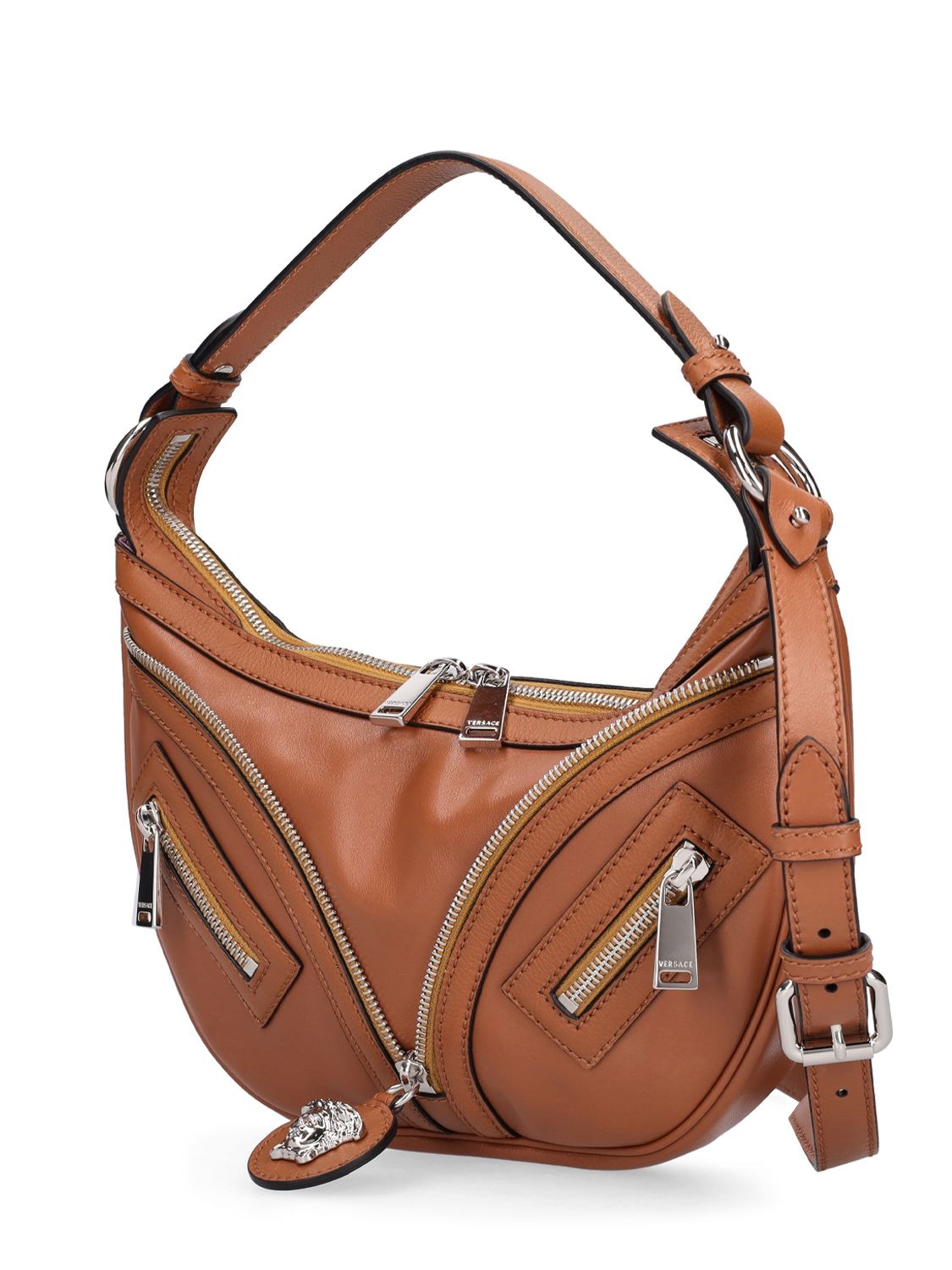Versace Mini Leather Hobo Bag on SALE