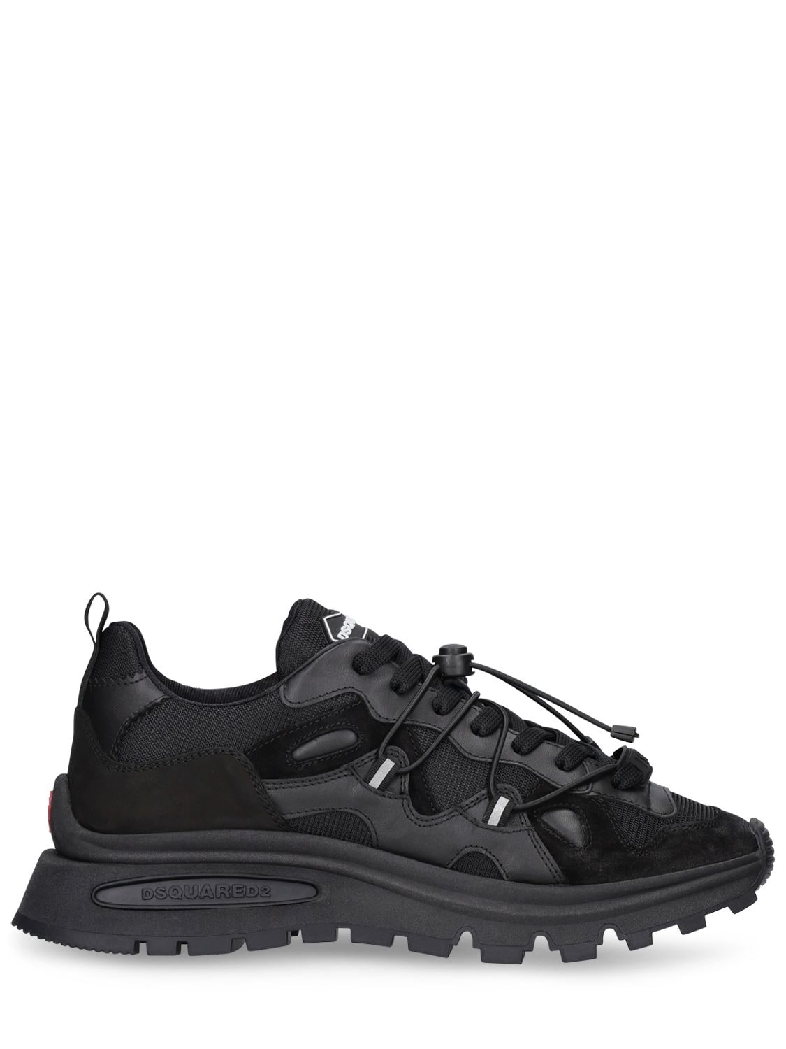 DSQUARED2 RUN DS2 LACE-UP LOW TOP SNEAKERS