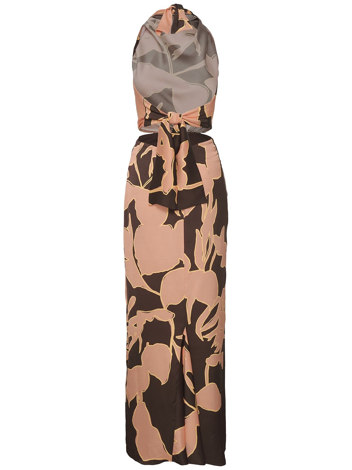 Shop Johanna Ortiz Diversidades Etnicas Printed Twill Dress In Multicolor