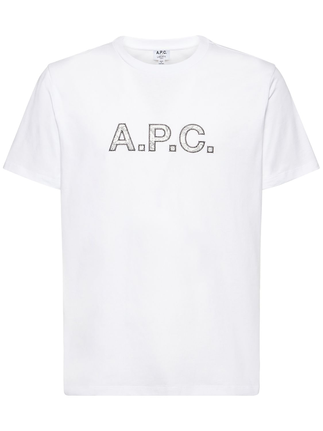 A.p.c. X Liberty Organic Cotton T-shirt – MEN > CLOTHING > T-SHIRTS