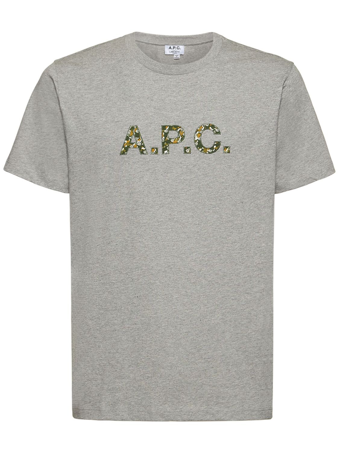 A.p.c. X Liberty Organic Cotton T-shirt – MEN > CLOTHING > T-SHIRTS
