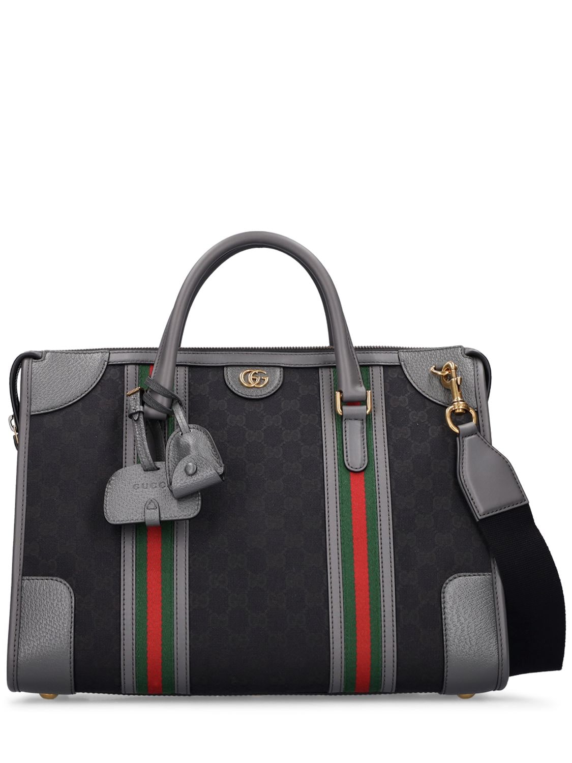 Gucci Bauletto Gg Canvas Carry-on Bag