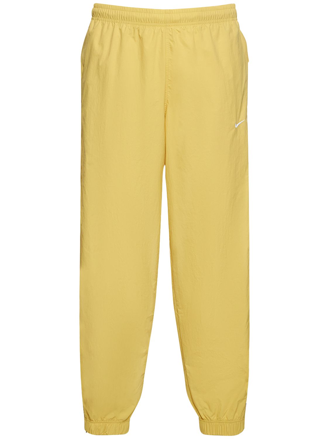 double swoosh track pants