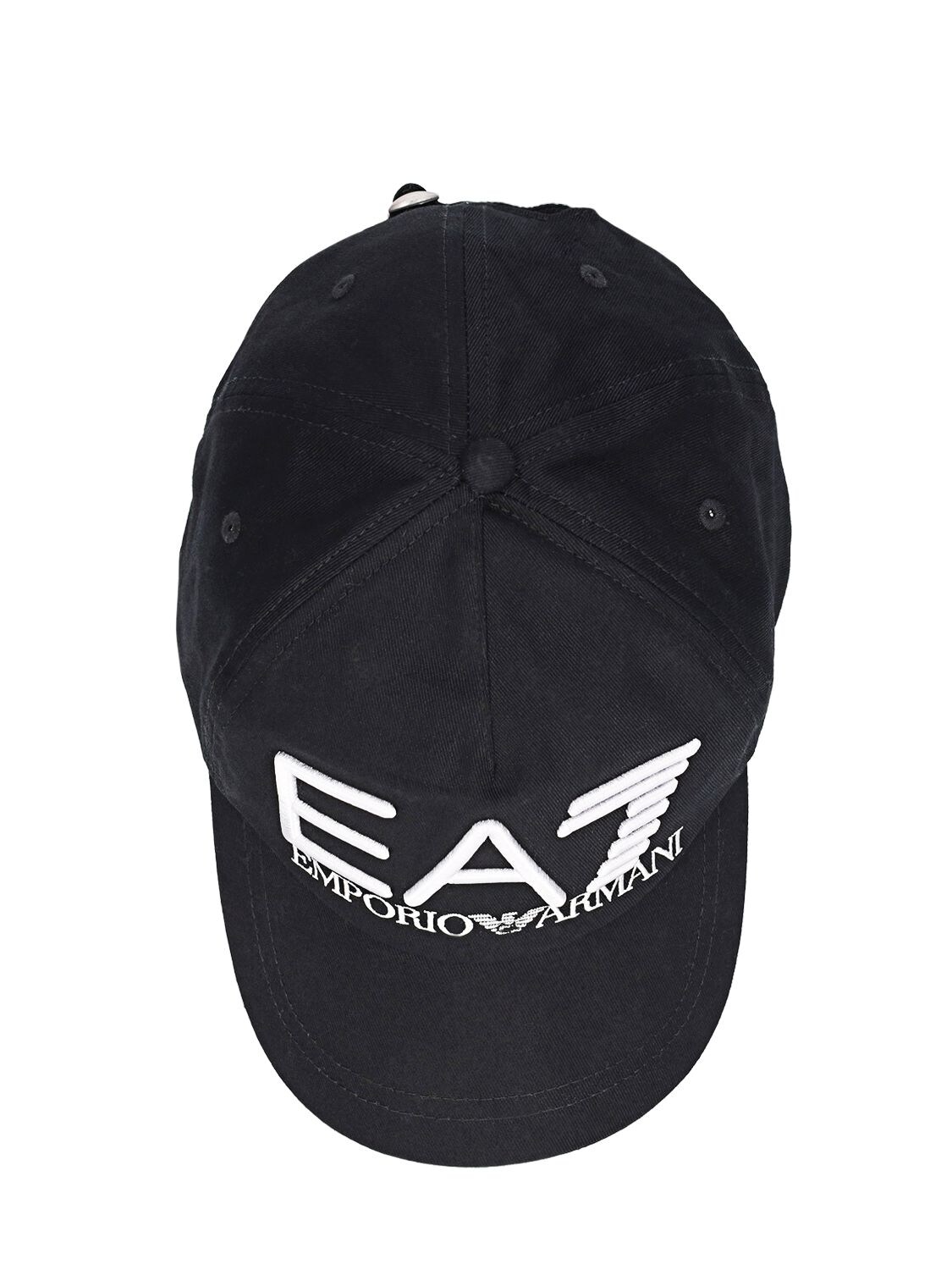 EA7 LOGO SERIES EMBROIDERY COTTON CAP 