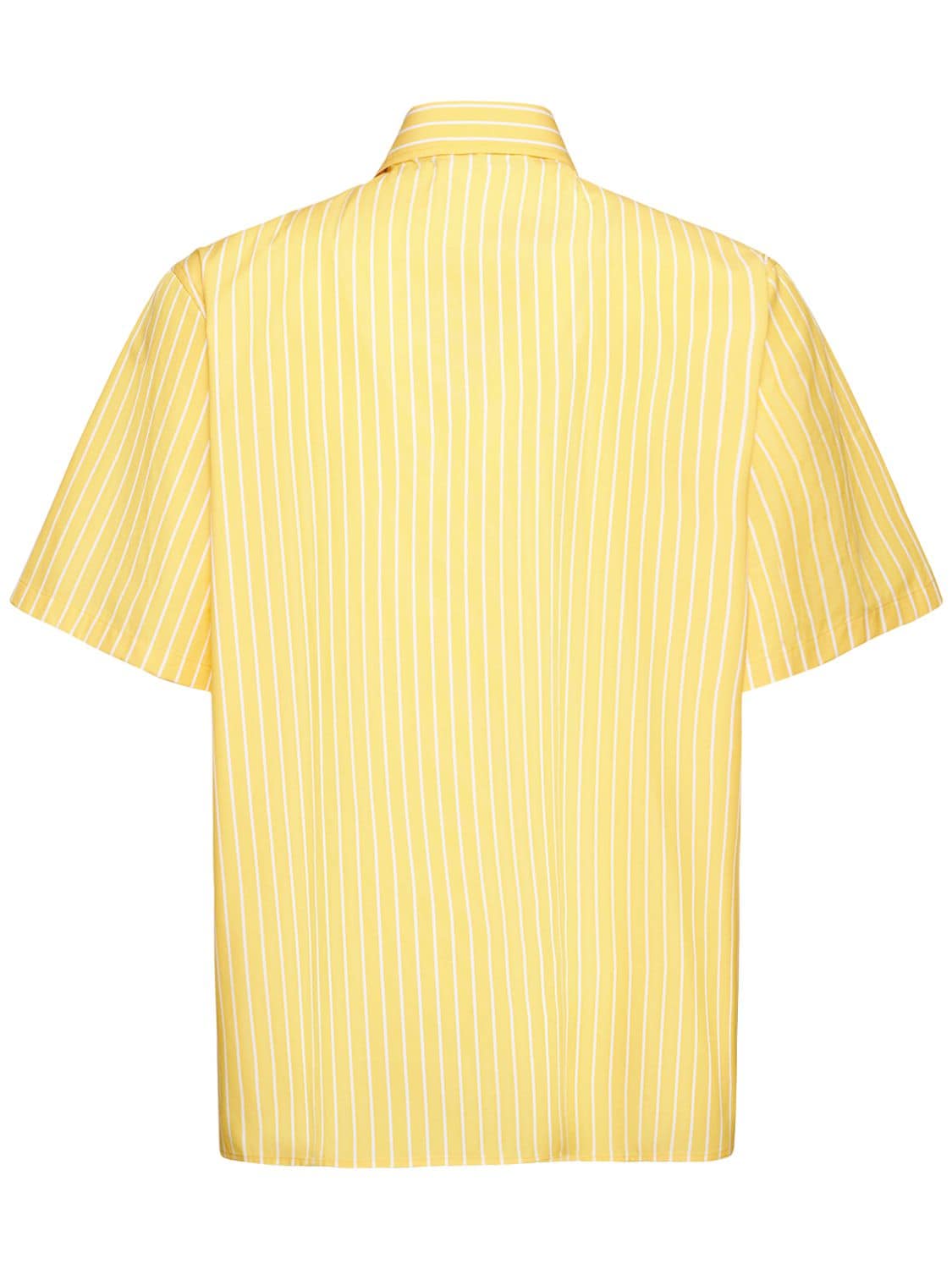 Valentino Garavani stripe-print short-sleeved Shirt - Farfetch