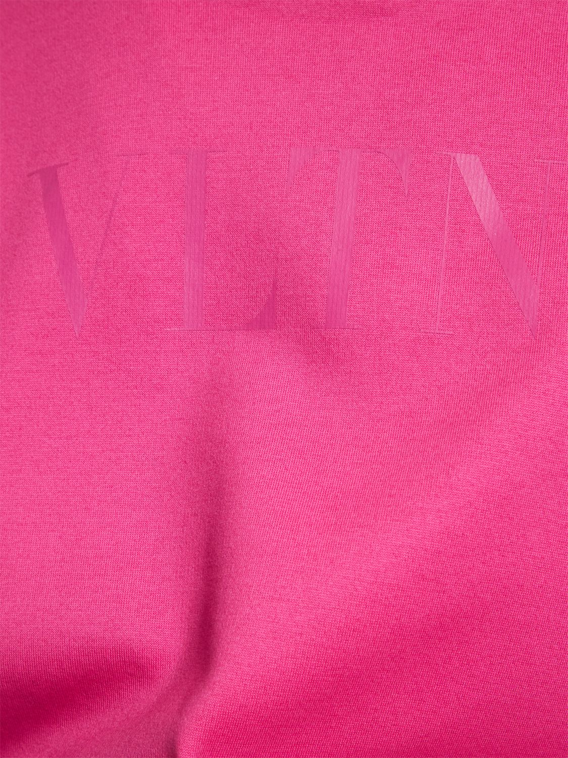 VALENTINO TONAL LOGO HOODED SWEATSHIRT 