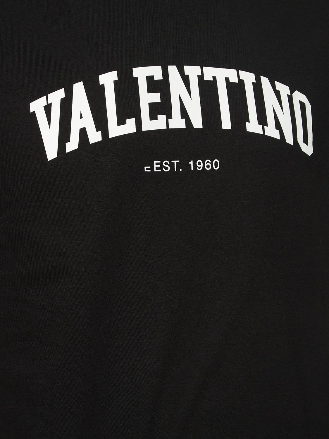 VALENTINO Logo Cotton T-shirt | Smart Closet