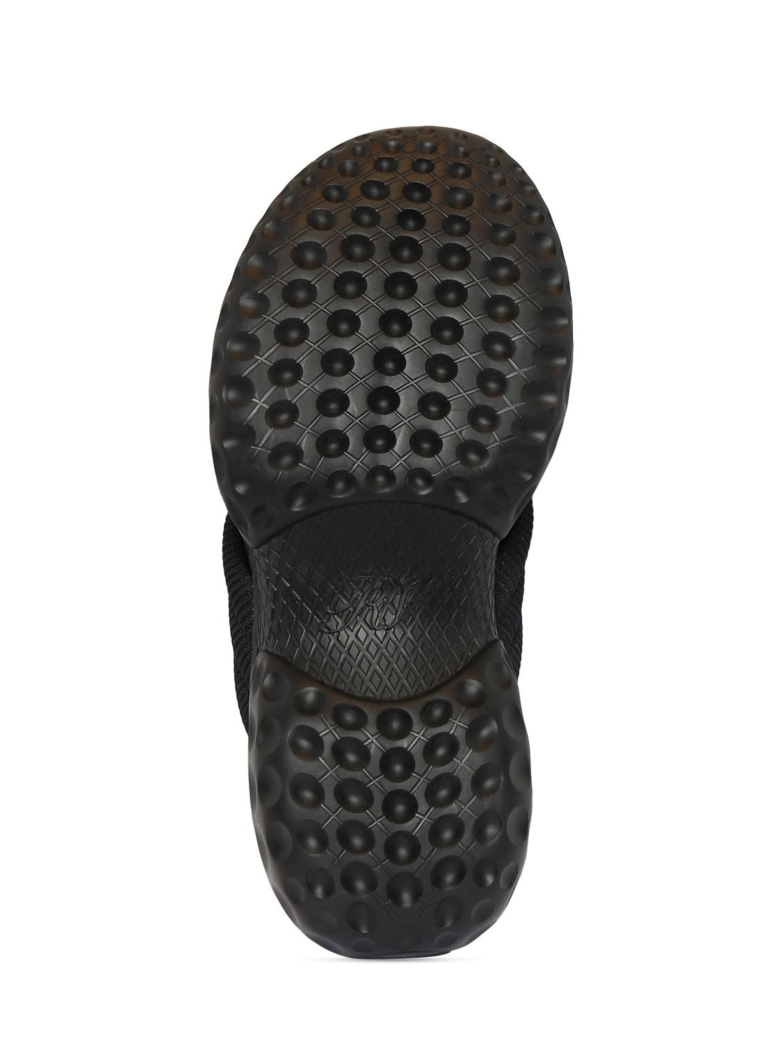 Shop Roger Vivier 40mm Viv Run Scuba Sandals In Black