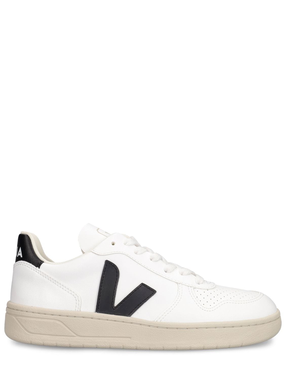 V-10 Faux Leather Sneakers – WOMEN > SHOES > SNEAKERS