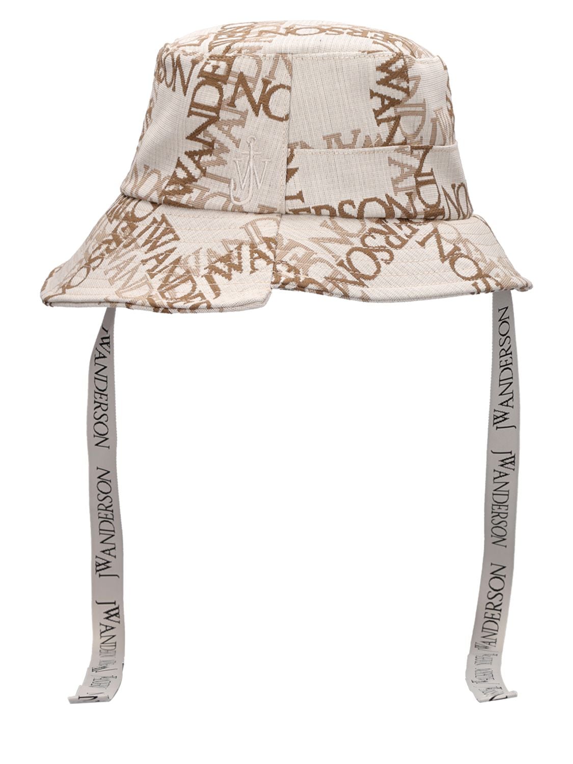 Asymmetric Bucket Hat W/ Logo Print – WOMEN > ACCESSORIES > HATS