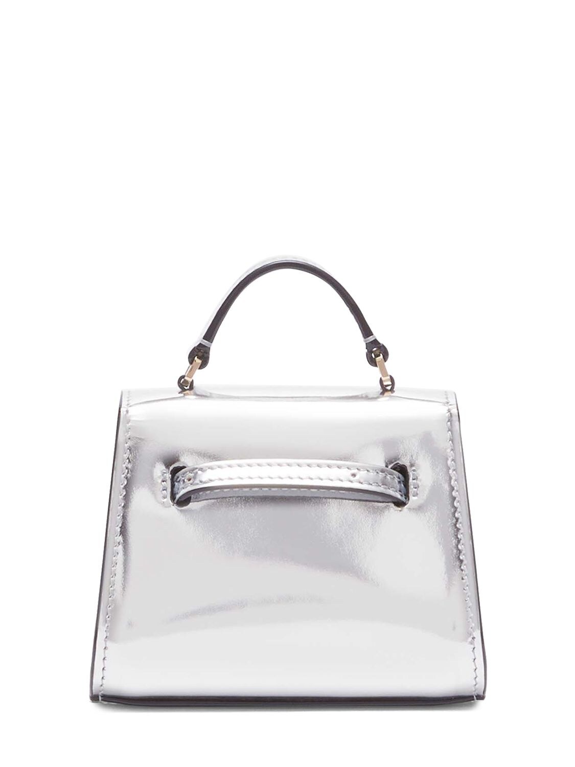 Valextra Iside Mirror Belt Bag In Silver | ModeSens