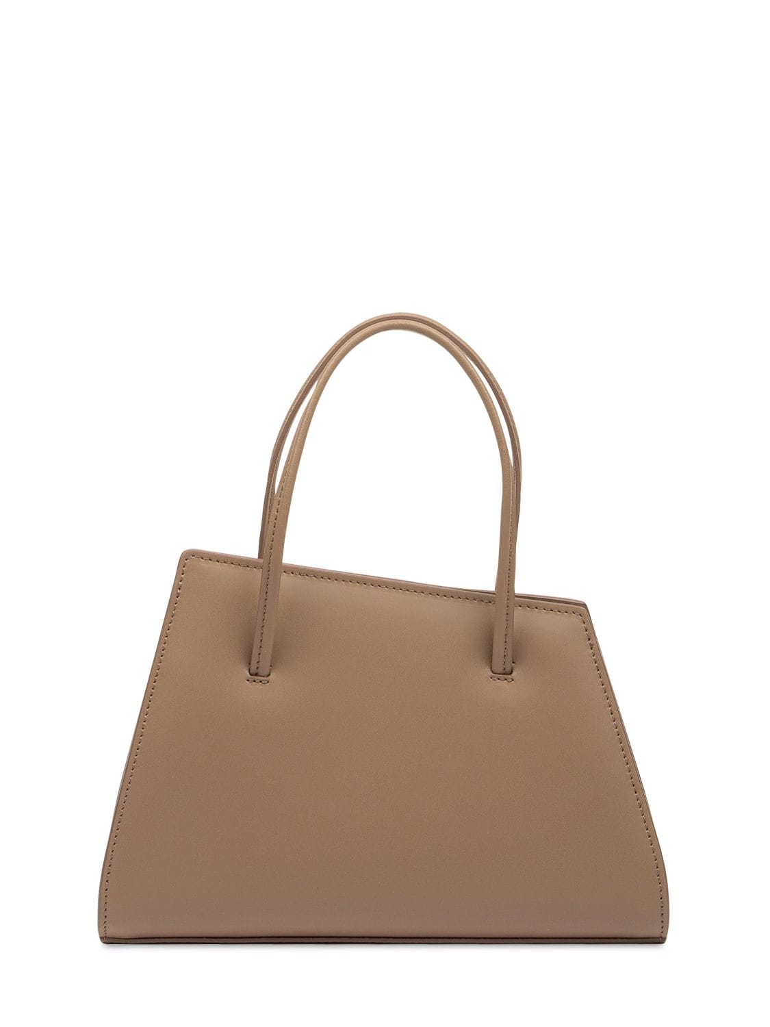 Little Liffner Slanted Mini Tote Bag In Taupe