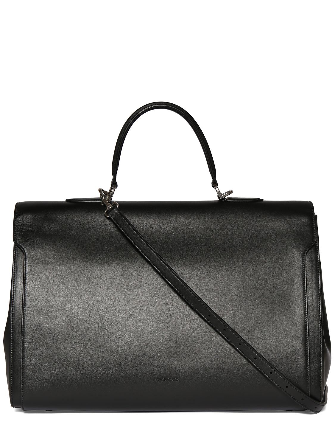 Q1BALENCIAGAHot New Briefcase Men Women Leather Hand