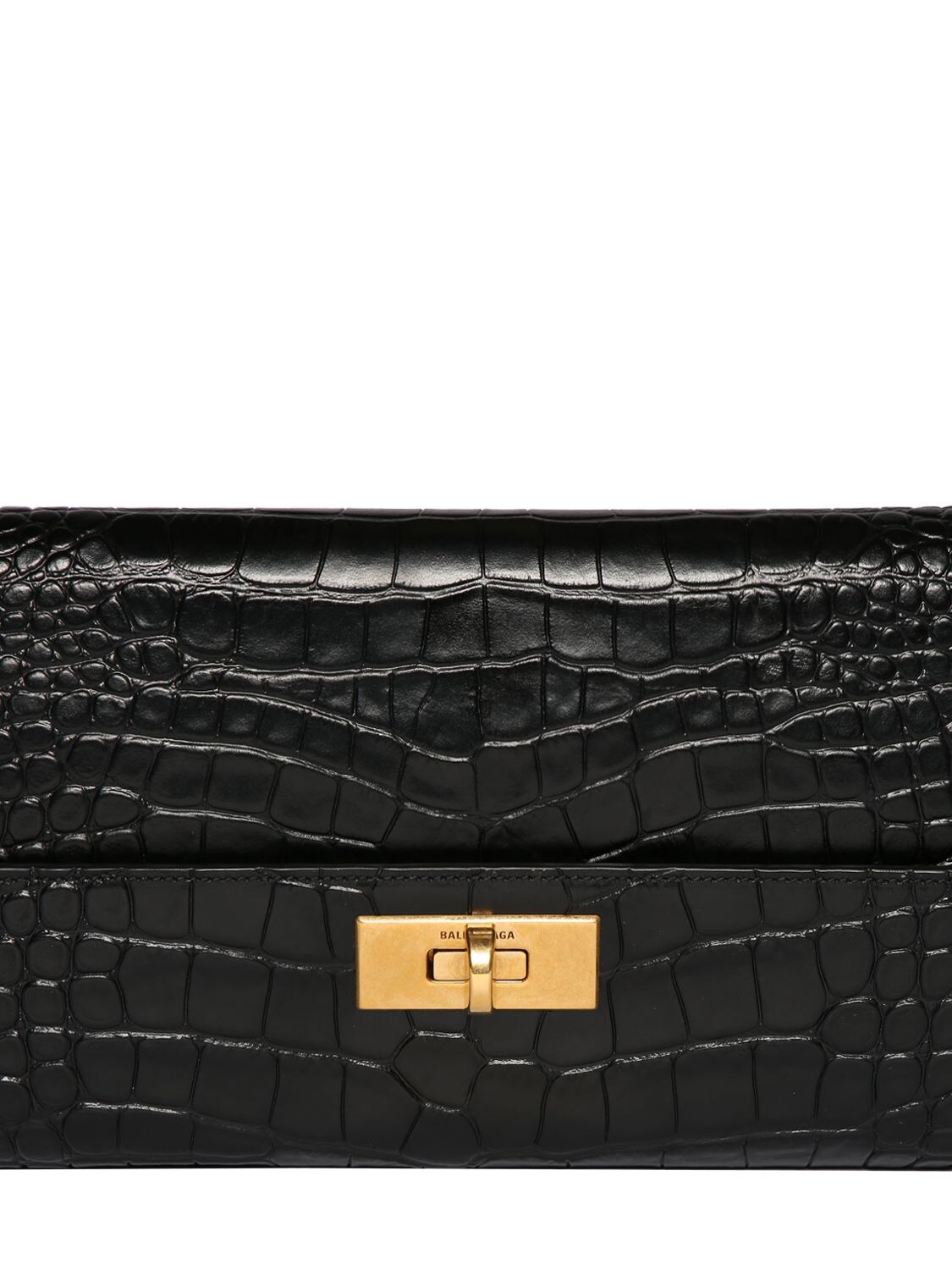 Balenciaga Cash Black Leather Scribble Logo Money Clip Wallet 625819 –  Queen Bee of Beverly Hills