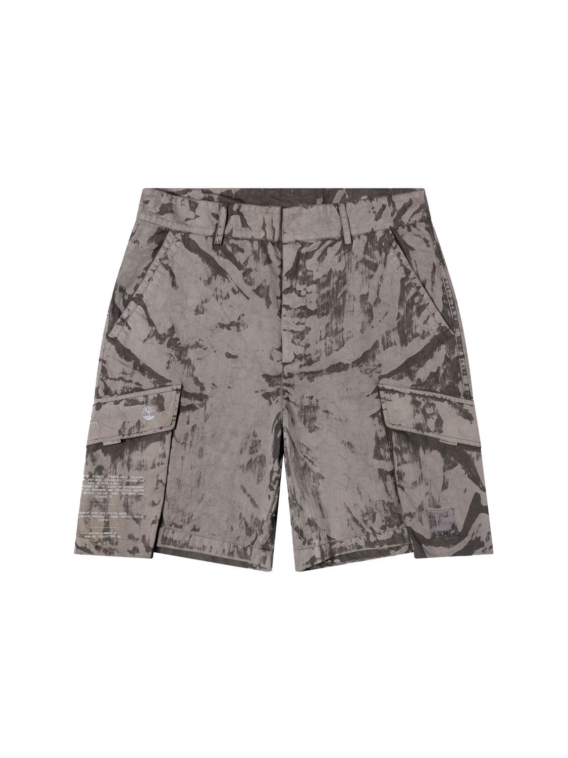A-cold-wall* X Timberland Cargo Shorts In Grey