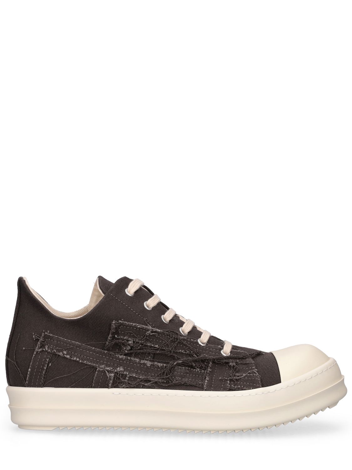 【RICK OWENS DRKSHDW】Abstract Low Sneaker in Dark Dust/Milk Rick Owens DRKSHDW Abstract Low Sneaker (Dark Dust/Milk