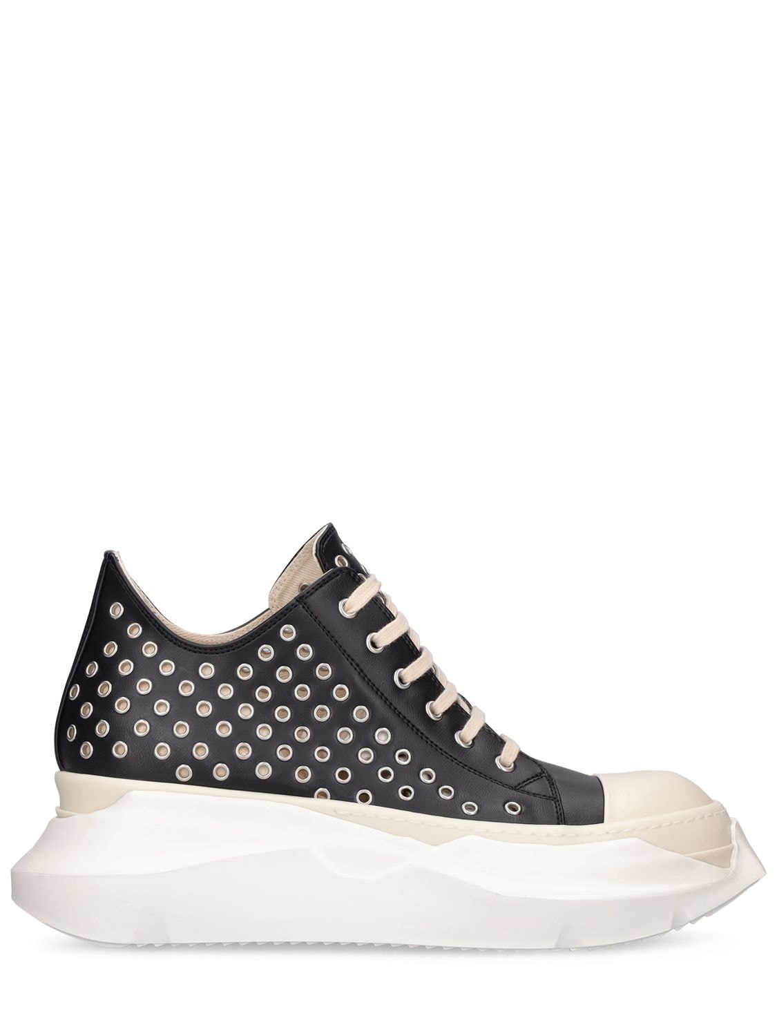 Abstract Eyelets Low Top Sneakers – MEN > SHOES > SNEAKERS