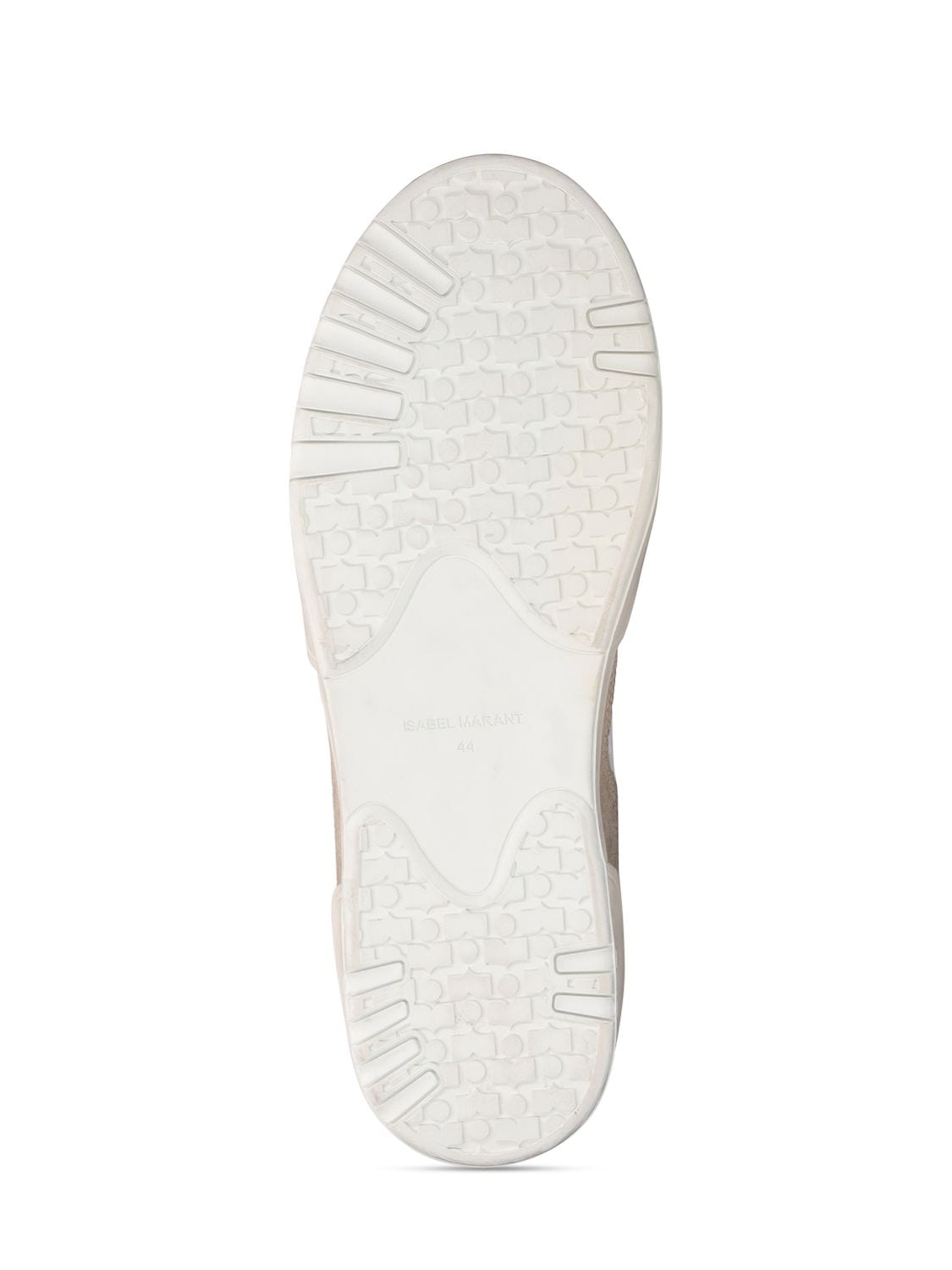 Shop Isabel Marant Emreeh Leather Mid Top Sneakers In White