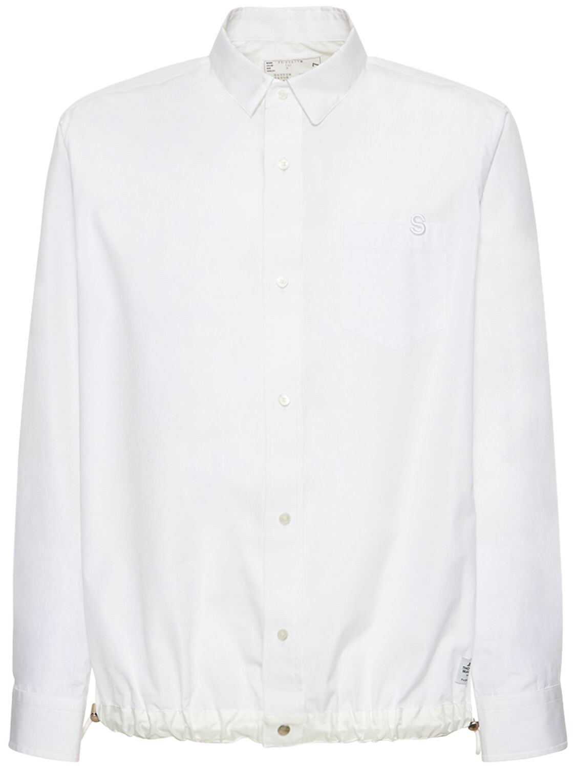 Thomas Mason Cotton Poplin Shirt – MEN > CLOTHING > SHIRTS