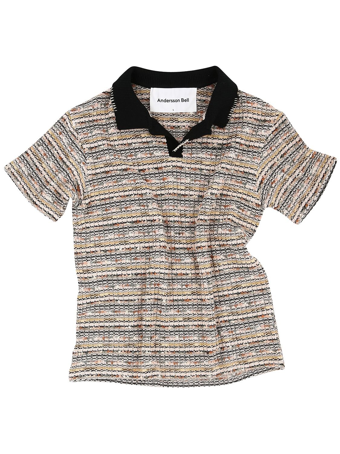 ANDERSSON BELL BOUCLÉ KNIT S/S POLO