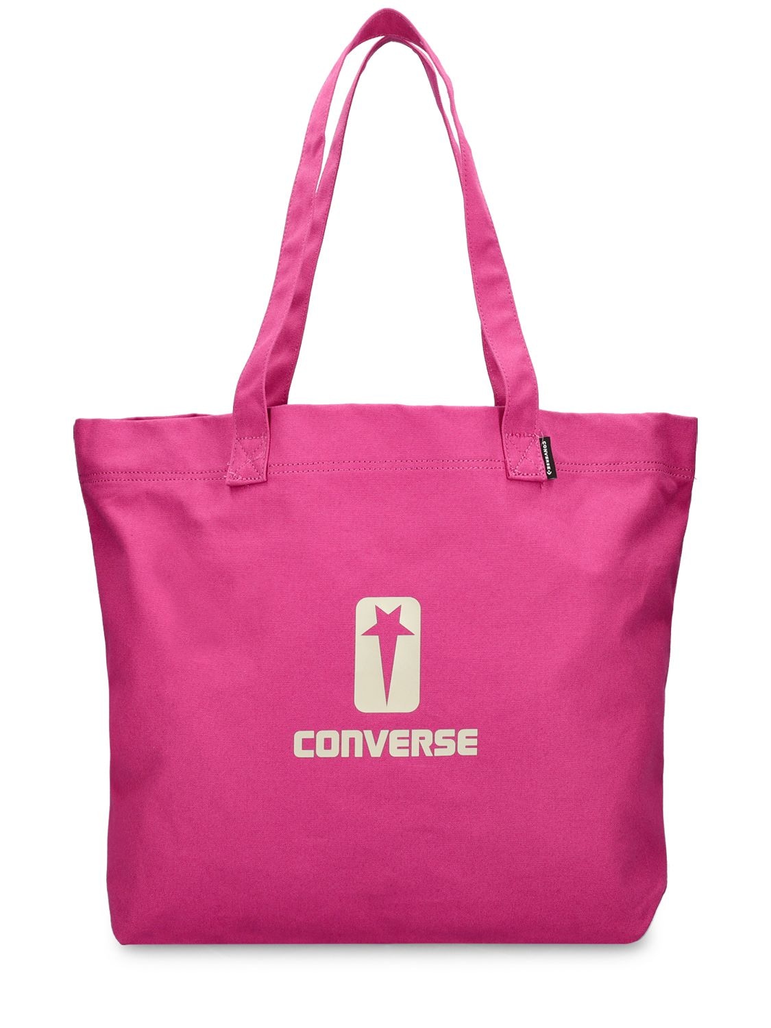 Drkshdw X Converse Converse Logo Tote Bag In Hot Pink