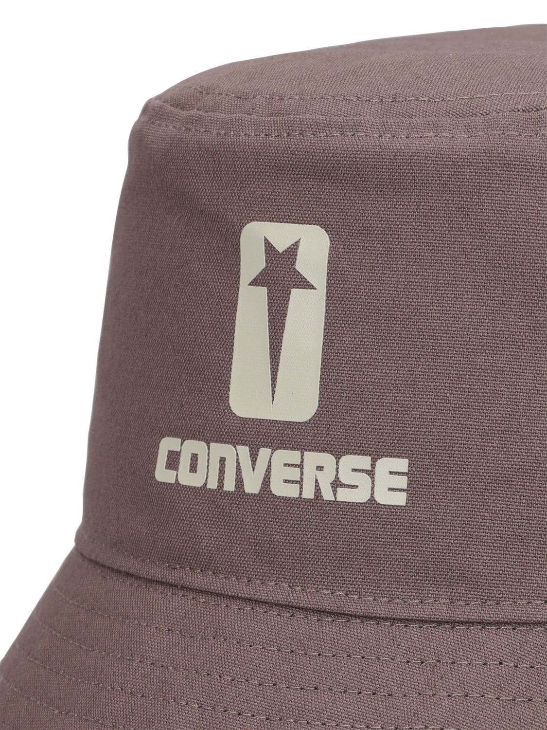 Shop Drkshdw X Converse Converse Printed Cotton Bucket Hat In Dust