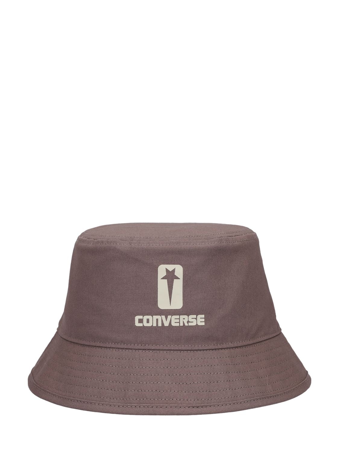 Drkshdw X Converse Converse Printed Cotton Bucket Hat In Dust