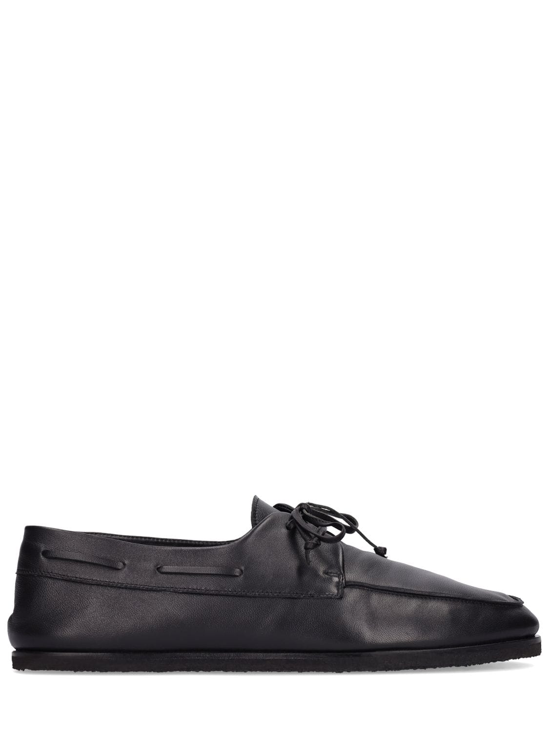 THE ROW SAILOR LEATHER LOAFERS