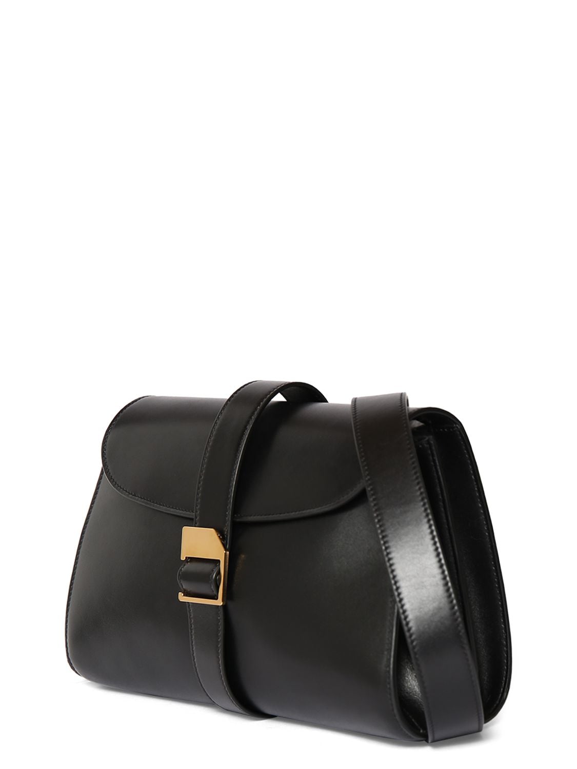 Isla Bag Black in Leather – The Row