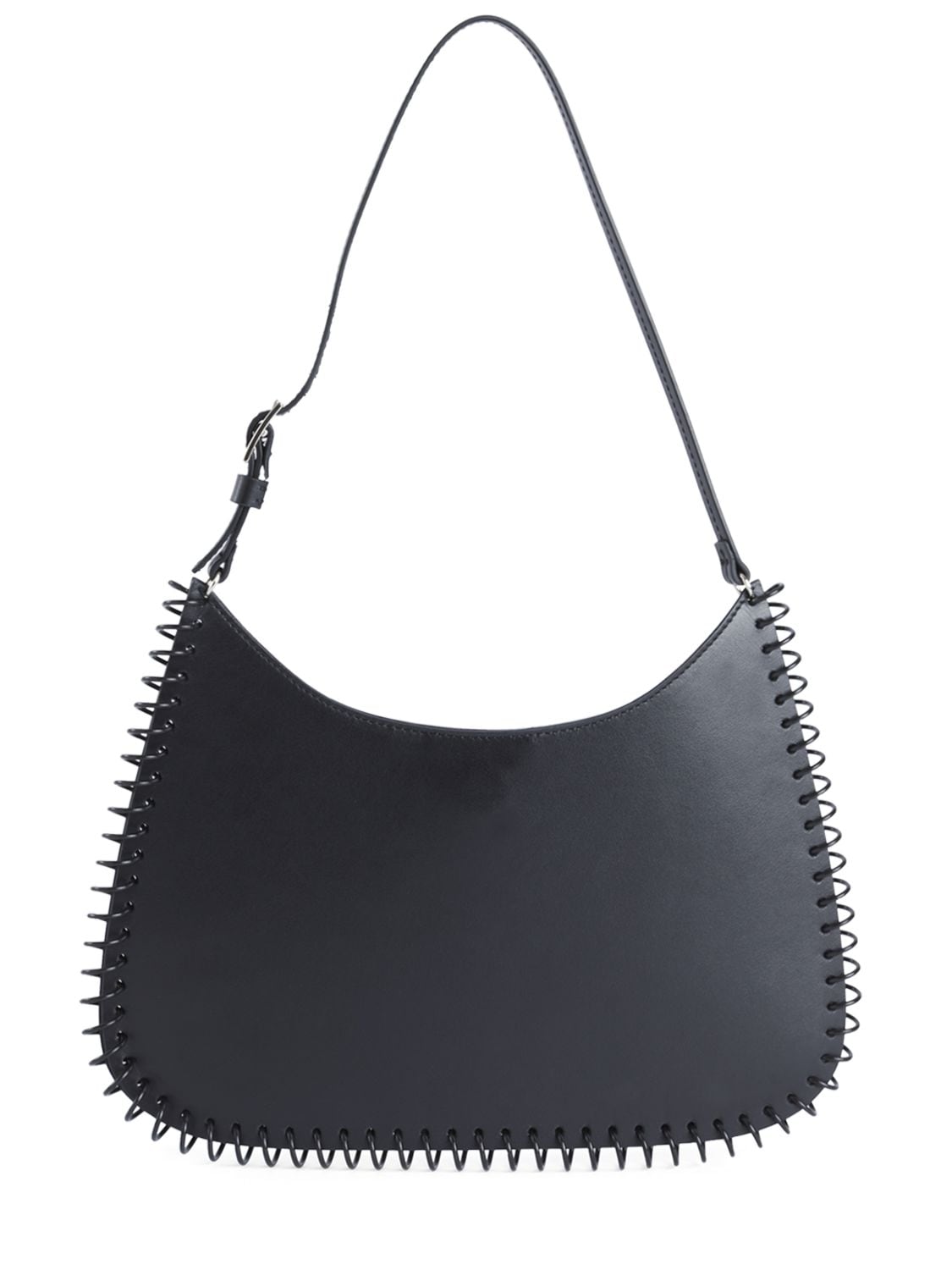 Petal Mini Faux Leather Shoulder Bag in Black - Coperni