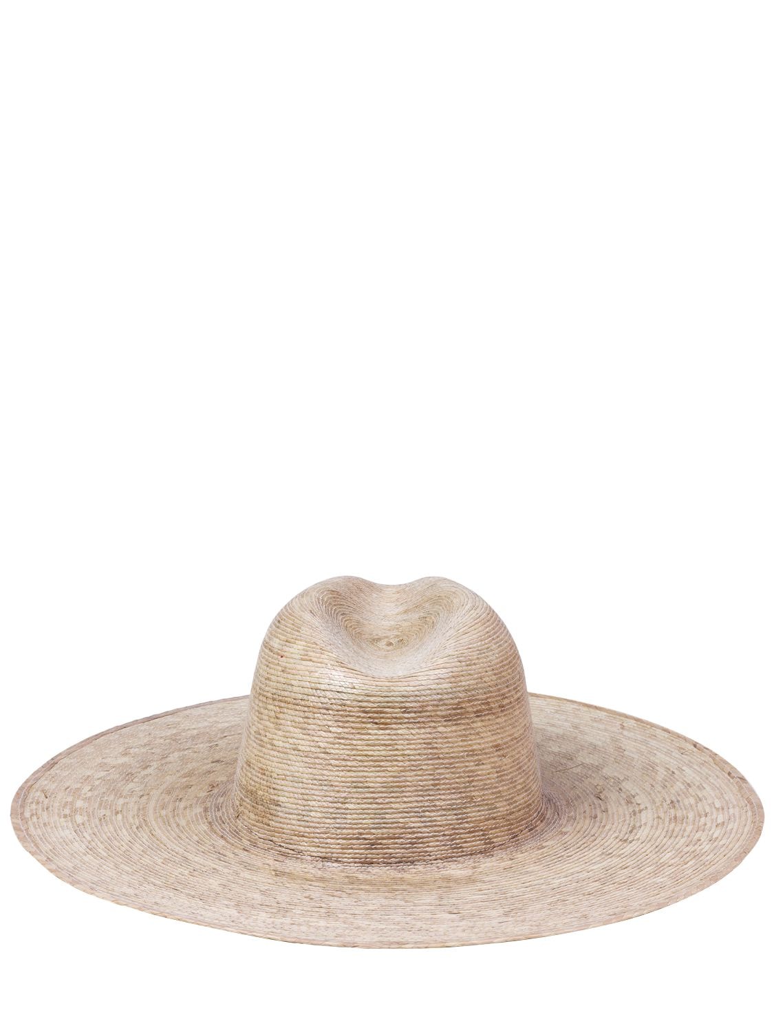 Shop Lack Of Color Palma Wide Fedora Hat In Natural