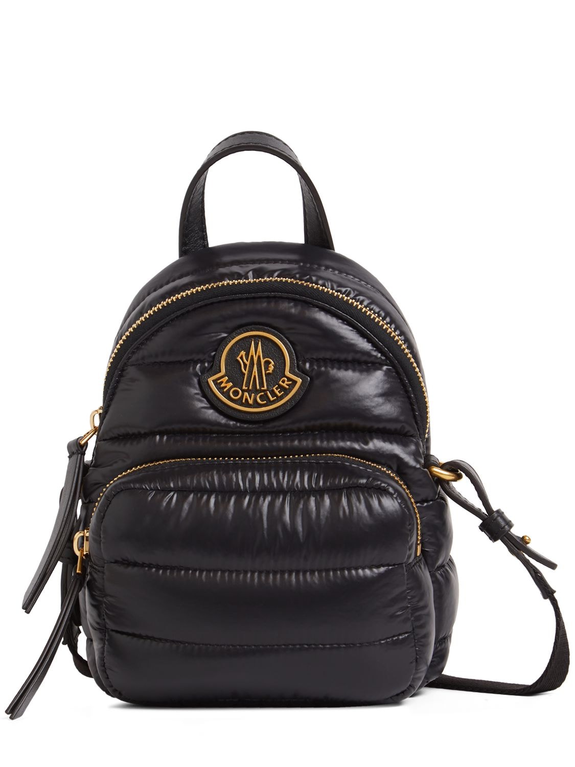 Moncler - Small kilia nylon shoulder bag - Black | Luisaviaroma