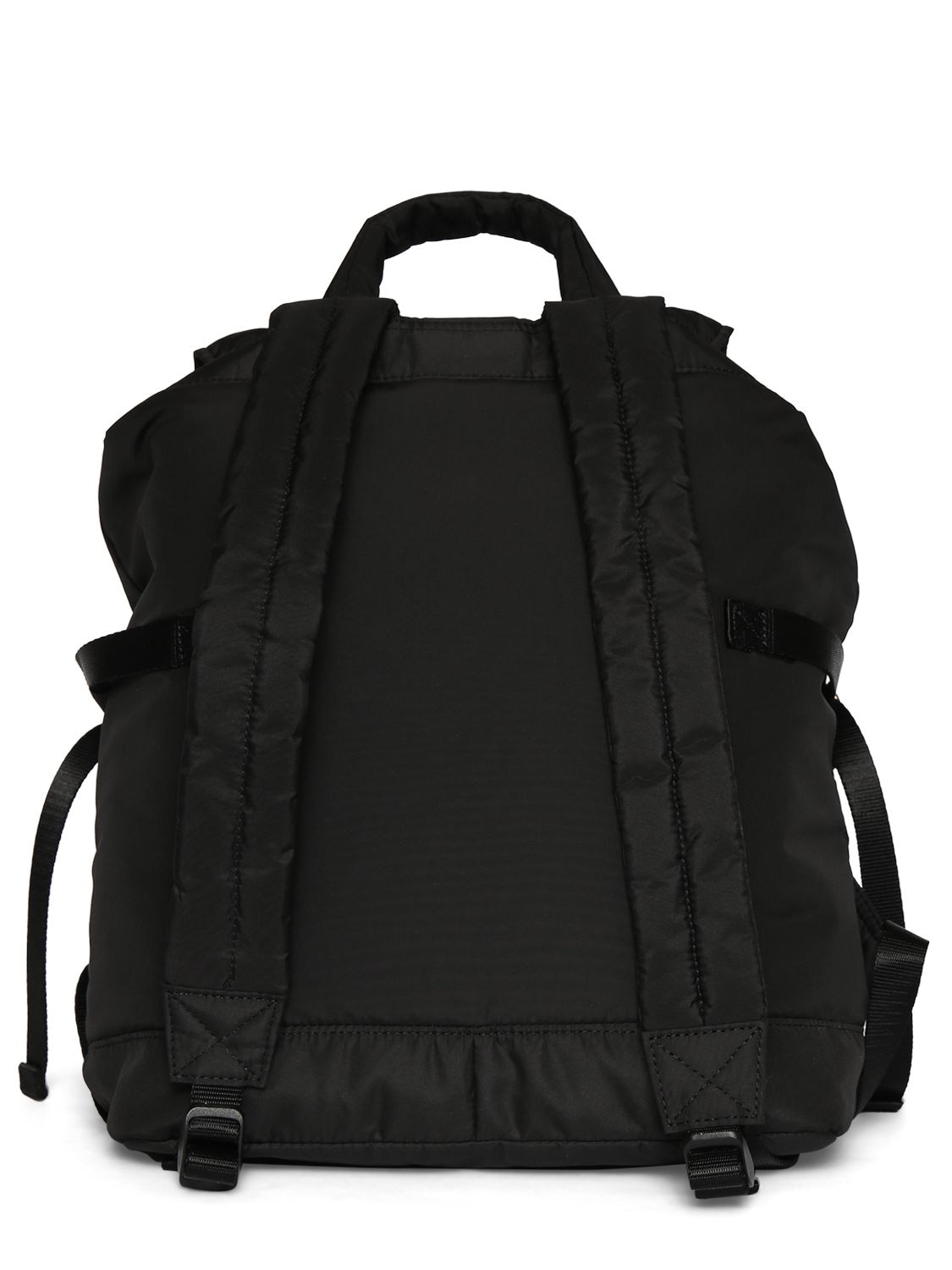 Shop Ganni Recycled Tech Backpack In Black