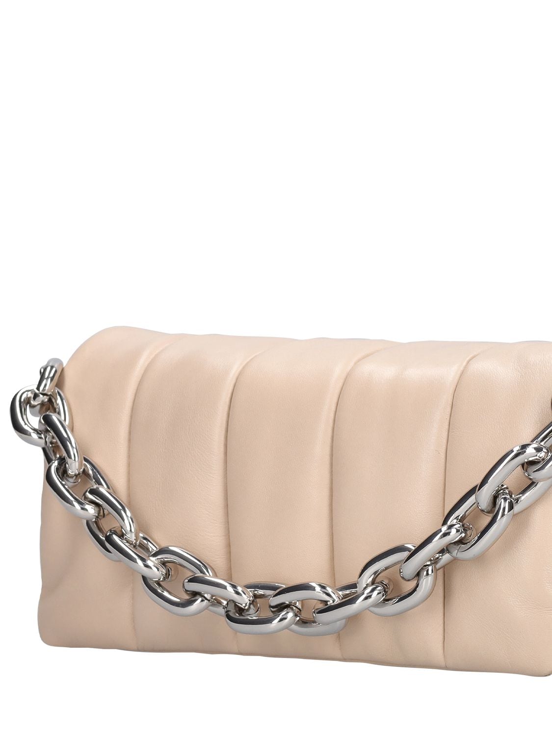 Sling Bag with Panels & Chain Strap