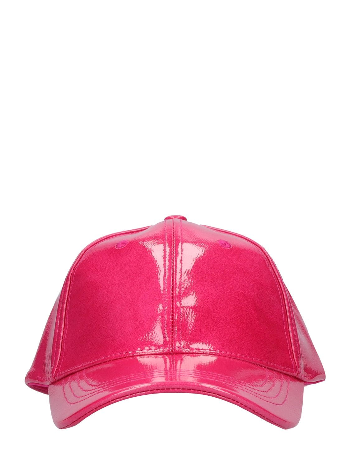Cia Faux Leather Shiny Baseball Hat – WOMEN > ACCESSORIES > HATS