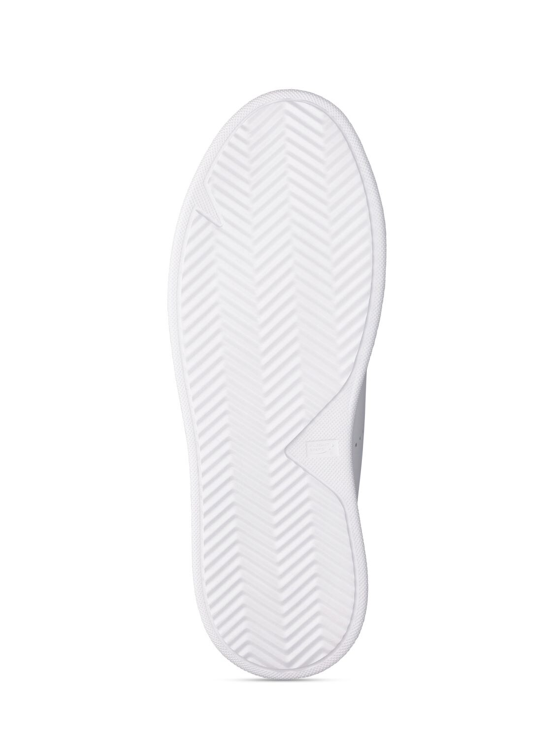 National Standard Edition 9 Leather Low Sneakers In White,red